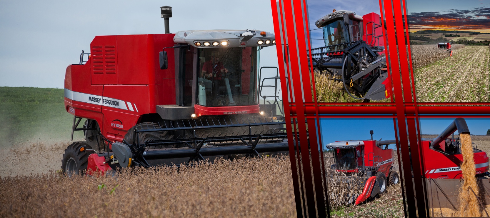 Colheitadeira MF 5690 HYBRID